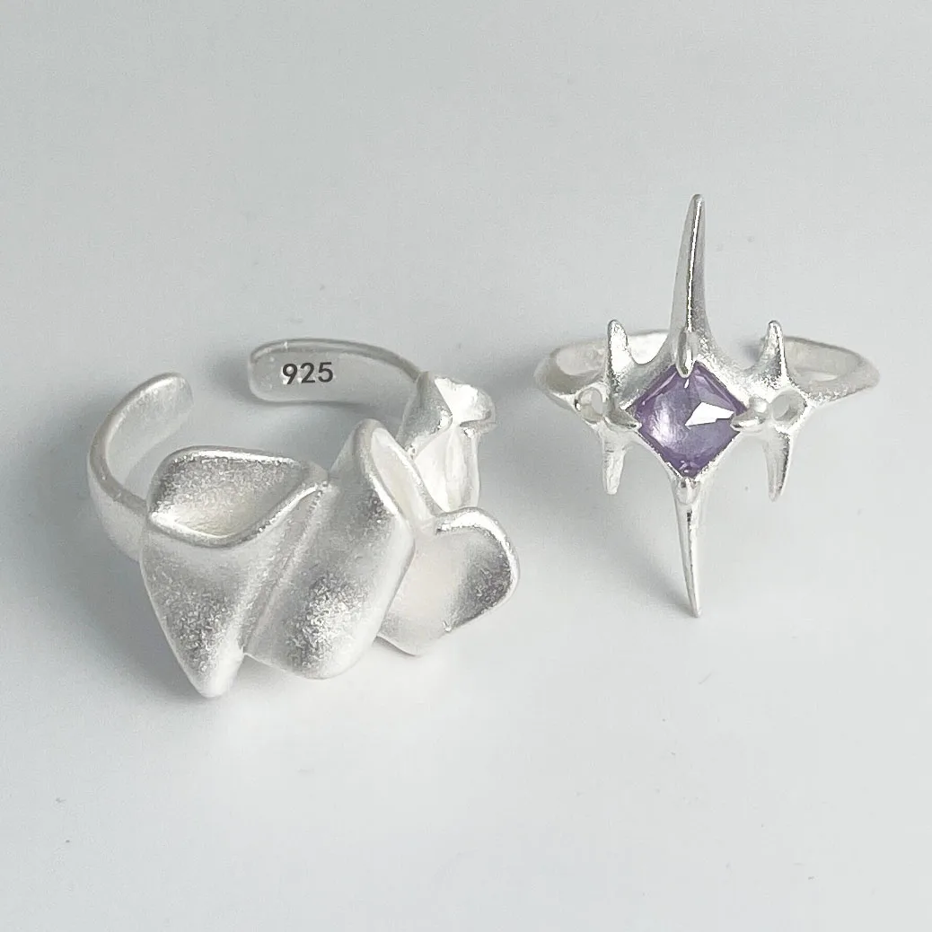 Кольца из стерлингового серебра 925 пробы для женщин, геометрические ювелирные изделия, регулируемое кольцо на палец, простое кольцо в форме вспышки для вечеринки, подарка на день рождения
Кольца из стерлингового серебра 925 пробы для женщин, геометрические ювелирные изделия, регулируемое кольцо на палец, простое кольцо в форме вспышки для вечеринки, подарка на день рождения