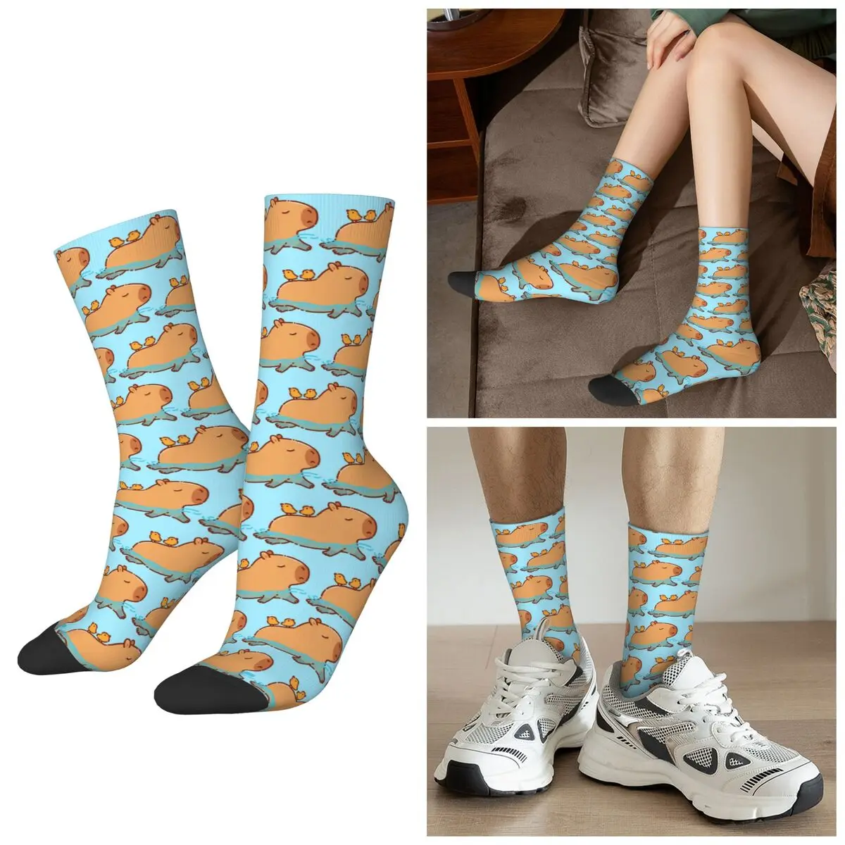 Носки с изображением капибары в стиле каваи, всесезонные, супермягкие, в стиле Харадзюку, для мужчин и женщин, подарки на День святого Валентина
Носки с изображением капибары в стиле каваи, всесезонные, супермягкие, в стиле Харадзюку, для мужчин и женщин, подарки на День святого Валентина