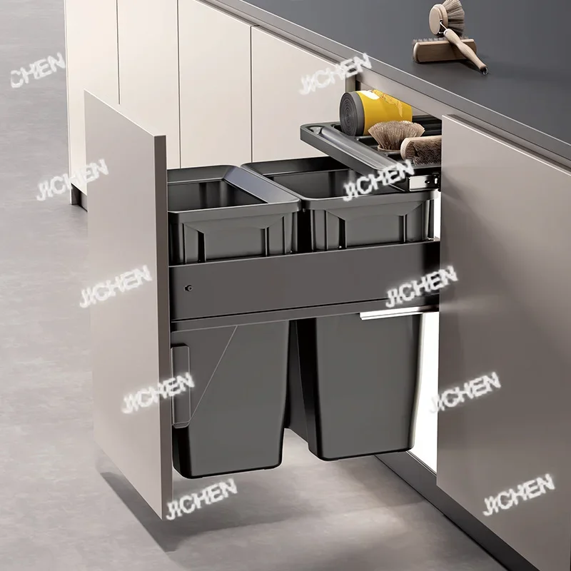 Trash can sorting household cabinet built-in garbage can cabinet sorting bucket cabinet
Trash can sorting household cabinet built-in garbage can cabinet sorting bucket cabinet