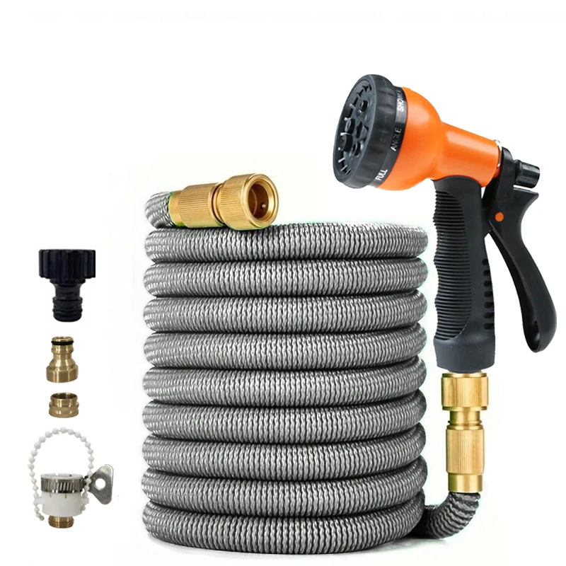 High Pressure TPE Expandable Magic Water Hose, Durable Car Wash Tools for Garden Farm Irrigation and Outdoor Watering
High Pressure TPE Expandable Magic Water Hose, Durable Car Wash Tools for Garden Farm Irrigation and Outdoor Watering 