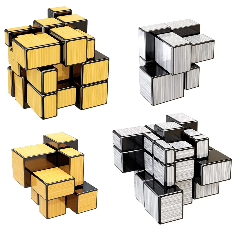 SENGSO Mirror Magic Cube 2x2 3x3 Golden Silver Magic Cubo Profession Puzzle High Quality Children's Toys
SENGSO Mirror Magic Cube 2x2 3x3 Golden Silver Magic Cubo Profession Puzzle High Quality Children's Toys