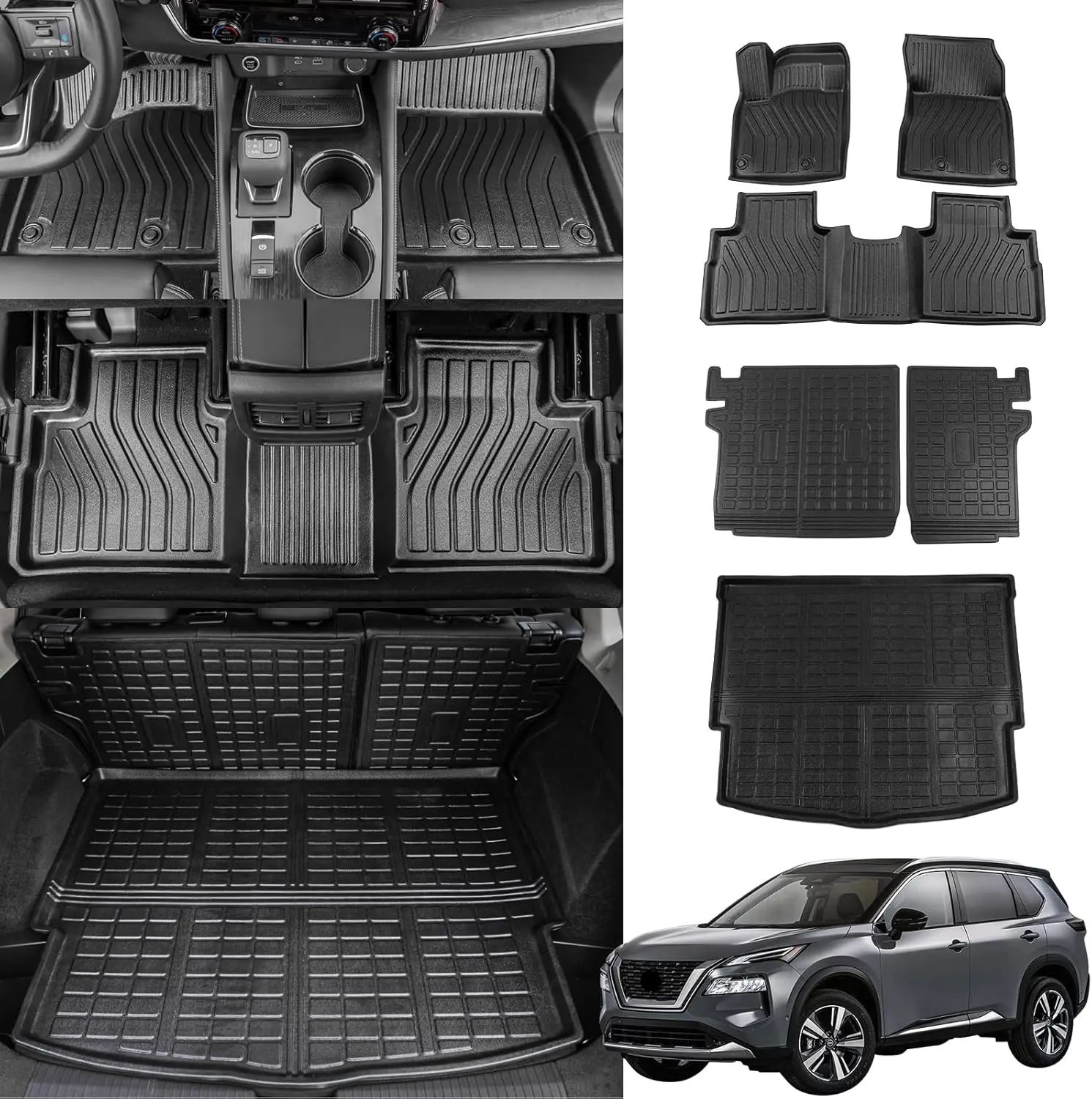 All-Weather Car Interior Protection: TPE Mats for Trunk, Backrest, and Floor, Ideal for 2021 - 2026 Cars
All-Weather Car Interior Protection: TPE Mats for Trunk, Backrest, and Floor, Ideal for 2021 - 2026 Cars