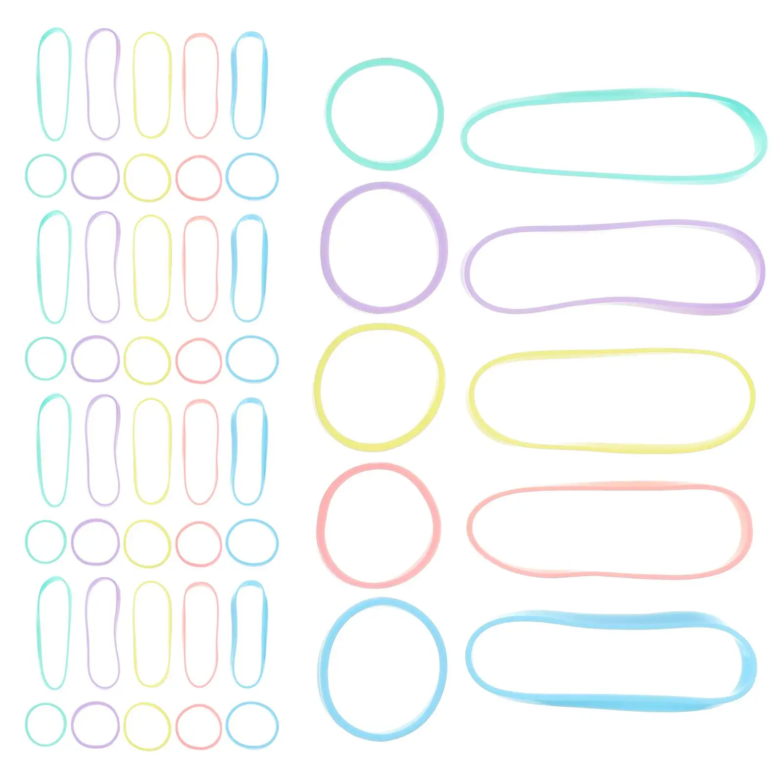 High Elastic Hair Tie Bands Mini Elastics Thick Disposable Rubber Hair Ties Colorful Scrunchies Girls Party Favors Bike Light
High Elastic Hair Tie Bands Mini Elastics Thick Disposable Rubber Hair Ties Colorful Scrunchies Girls Party Favors Bike Light