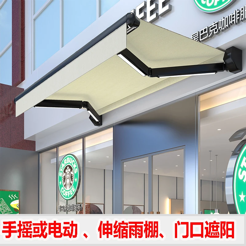 Customized foldable manual-operated tent with lights for outdoor balconies, remote-controlled sunshade, electric retractable awn
Customized foldable manual-operated tent with lights for outdoor balconies, remote-controlled sunshade, electric retractable awn