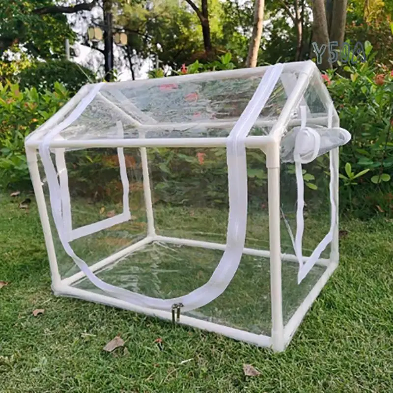 Y50A-Portable Mini Greenhouse With Transparent PVC Cover, Roll-Up Front Door, And Easy Assembly For Indoor/Outdoor Gardening
Y50A-Portable Mini Greenhouse With Transparent PVC Cover, Roll-Up Front Door, And Easy Assembly For Indoor/Outdoor Gardening