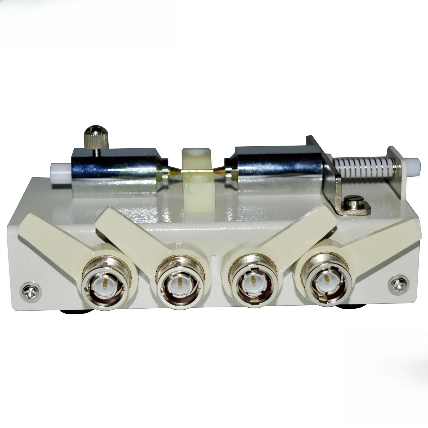 SMD Test Fixture Sleeve Type for LCR Bridge Piezoelectric Ceramic Crystal Tweezers Holder Component Clamp
SMD Test Fixture Sleeve Type for LCR Bridge Piezoelectric Ceramic Crystal Tweezers Holder Component Clamp
