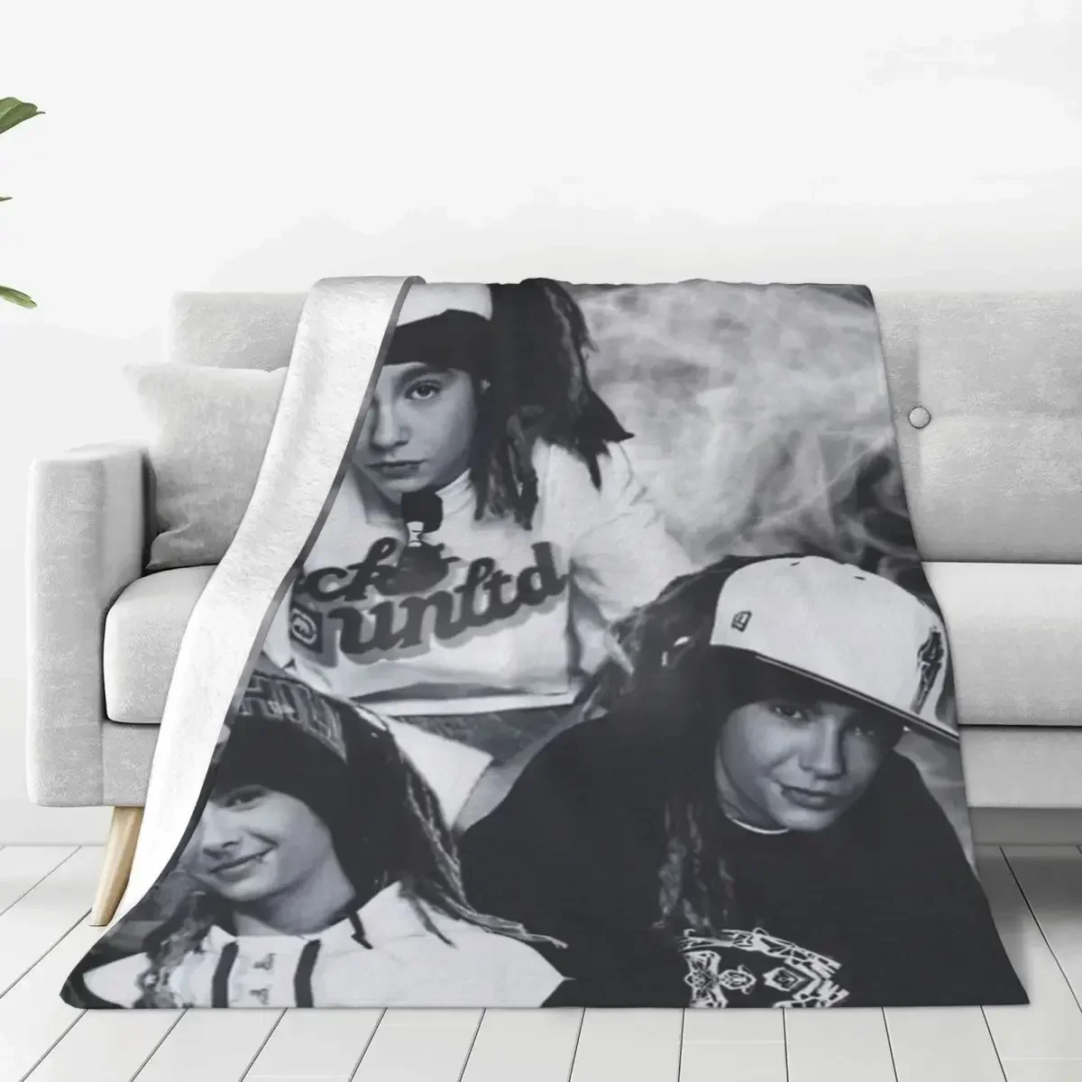 Warm Soft Blanket Picnic Tom Kaulitz Throw Blanket Guitarist Music Flannel Bedspread Couch Chair Graphic Sofa Bed Cover
Warm Soft Blanket Picnic Tom Kaulitz Throw Blanket Guitarist Music Flannel Bedspread Couch Chair Graphic Sofa Bed Cover