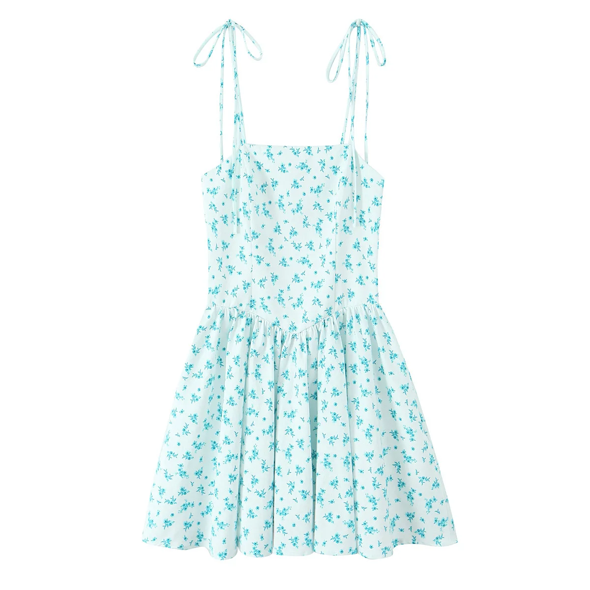 Taop&Za women's clothing 2025 summer new style sweet slim print bow suspender short dress 4661382
Taop&Za women's clothing 2025 summer new style sweet slim print bow suspender short dress 4661382