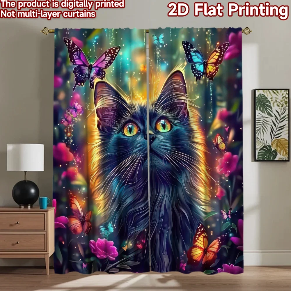 1pc 2D flat Photography Backdrop Tapestry Cat and Colorful Butterflies 100% Polyester Family Party Decoration Perfect for
1pc 2D flat Photography Backdrop Tapestry Cat and Colorful Butterflies 100% Polyester Family Party Decoration Perfect for