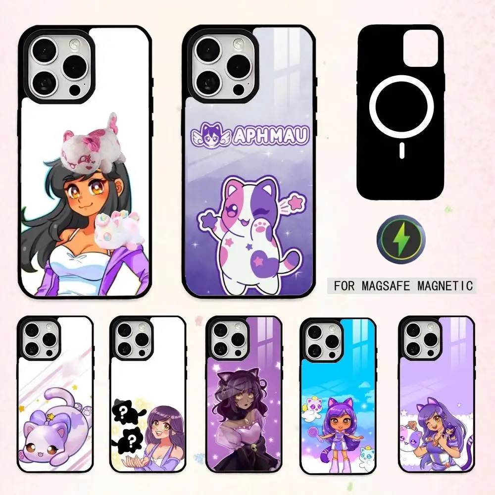 A-Aphmau Meow Anime Cats Phone Case For iPhone17,16,15,14,13,12,11 Plus,Pro Max Magnetic For Magsafe Wireless Charging
A-Aphmau Meow Anime Cats Phone Case For iPhone17,16,15,14,13,12,11 Plus,Pro Max Magnetic For Magsafe Wireless Charging