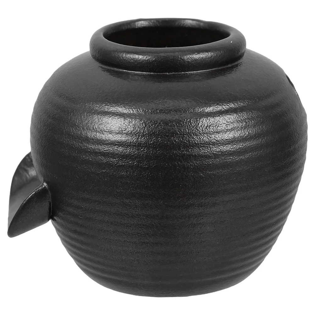 Black Ceramic Jar Fountain Outdoor Garden Water Feature with Soothing Circulation System Ancient Inspired Landscape Decor
Black Ceramic Jar Fountain Outdoor Garden Water Feature with Soothing Circulation System Ancient Inspired Landscape Decor