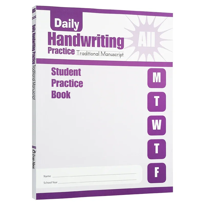 Рабочая тетрадь Evan-Moor Daily Handwriting Practice TM SE, возраст 5, 6, 7, 8, 9, 10, английская книга 9781609633646
Рабочая тетрадь Evan-Moor Daily Handwriting Practice TM SE, возраст 5, 6, 7, 8, 9, 10, английская книга 9781609633646