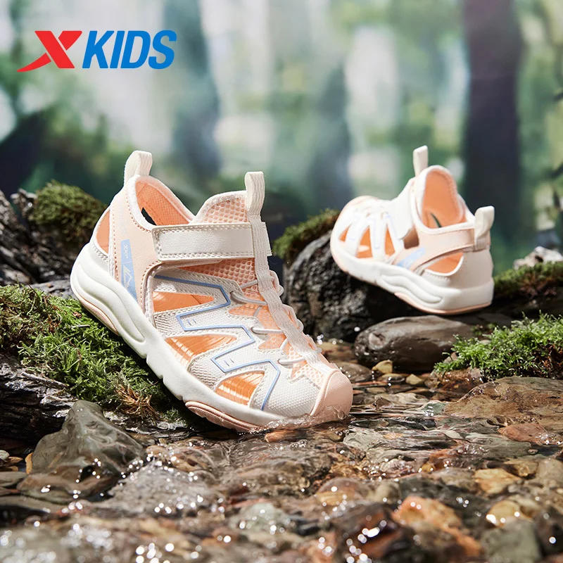 Xtep Children's Sandals Unisex 2024 Summer Comfortable Non-slip Breathable Closed-toe Outdoor Soft Sole Beach Shoes 676216509233
Xtep Children's Sandals Unisex 2024 Summer Comfortable Non-slip Breathable Closed-toe Outdoor Soft Sole Beach Shoes 676216509233