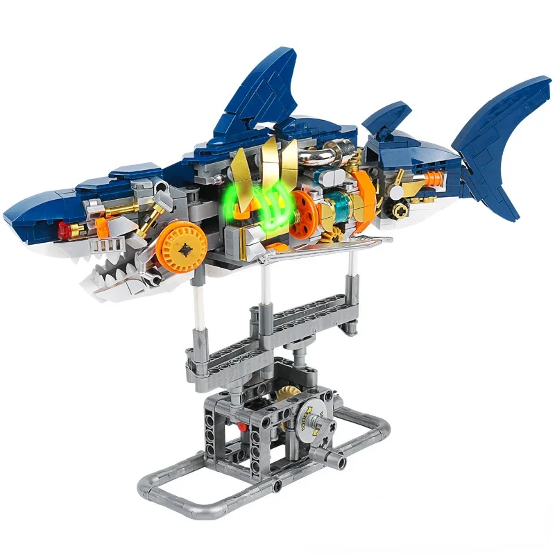 Механические строительные блоки Shark, инновационный дизайн, воодушевляет время игры
Механические строительные блоки Shark, инновационный дизайн, воодушевляет время игры