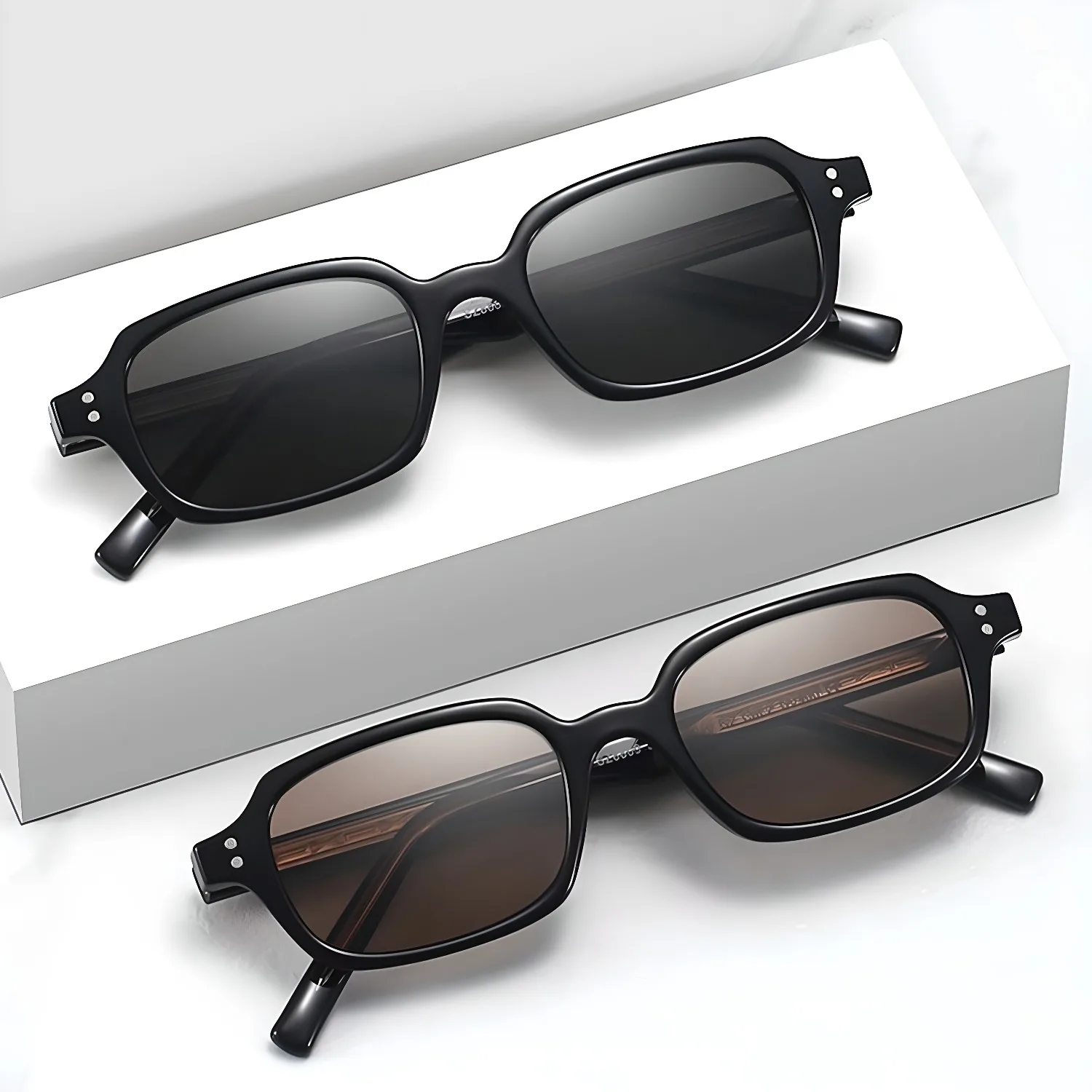 Retro Square Sunglasses Propionate Temple High-end Luxury UV400 Protection Unisex Chic Designer Eyewear SZ8809 Professional
Retro Square Sunglasses Propionate Temple High-end Luxury UV400 Protection Unisex Chic Designer Eyewear SZ8809 Professional
