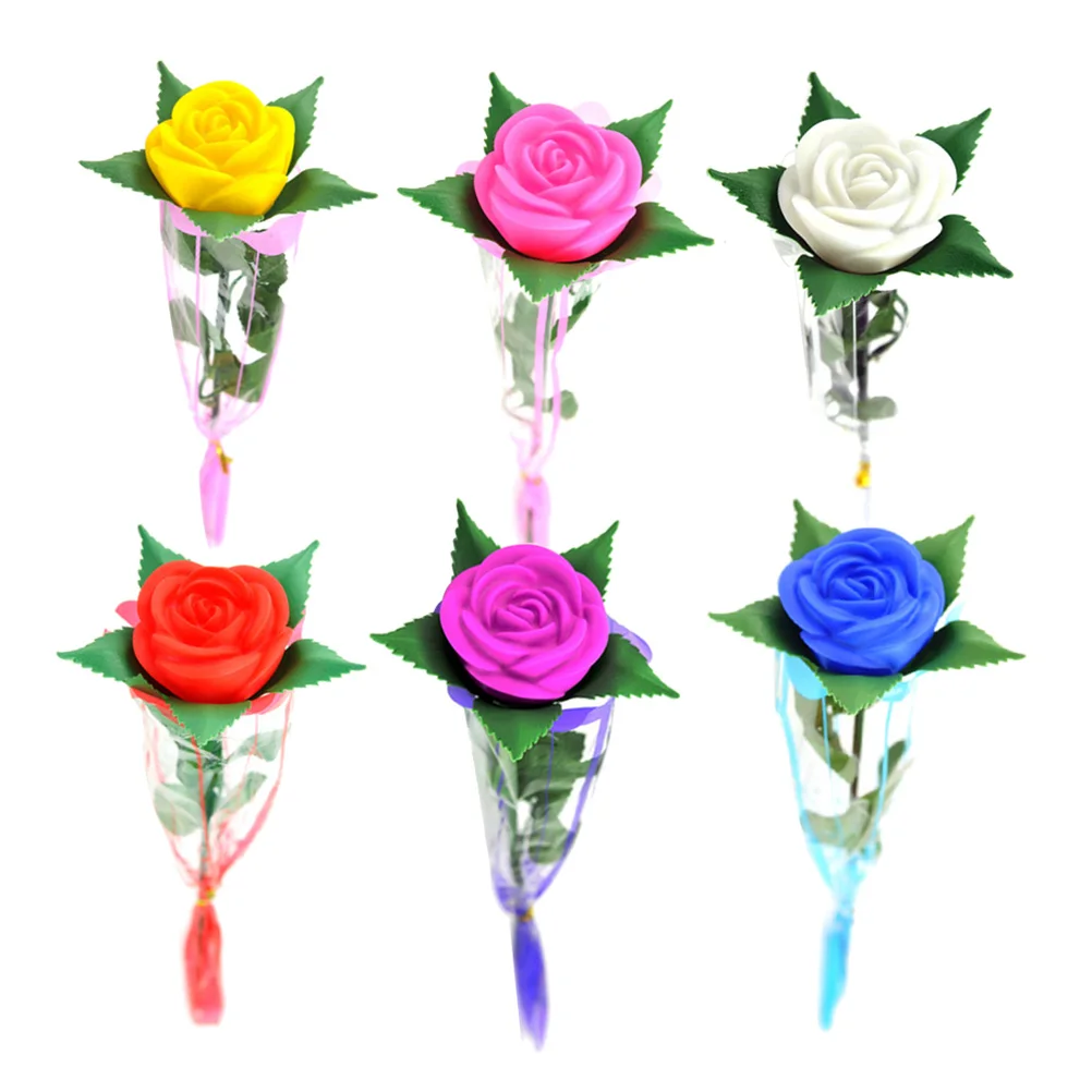 Glowing Rose Decorations Artificial Plastic Roses for Bouquet LED Light Colorful Rose Valentine Gifts Wedding
Glowing Rose Decorations Artificial Plastic Roses for Bouquet LED Light Colorful Rose Valentine Gifts Wedding