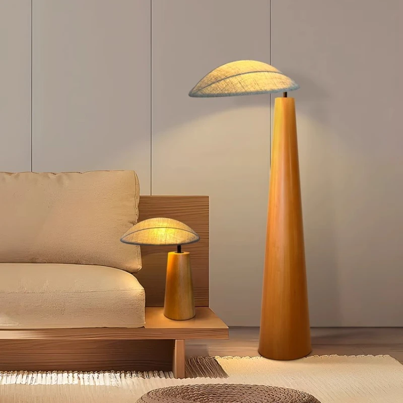 Japanese-style floor lamphomestay living room bedroom bedside table lamp high-end tea room vertical solid wood lamp
Japanese-style floor lamphomestay living room bedroom bedside table lamp high-end tea room vertical solid wood lamp
