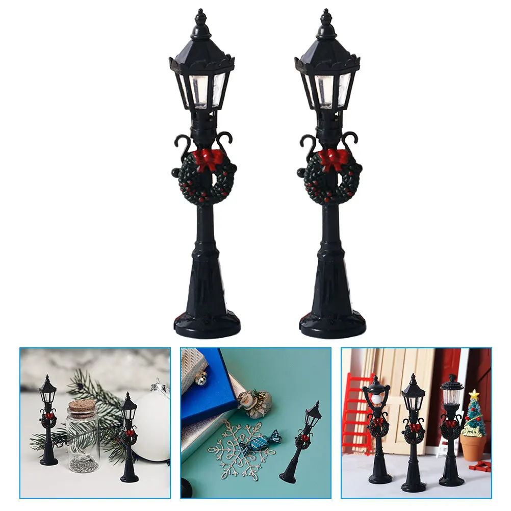 2Pcs Miniature Street Light Simulation Lamps for Home Desktop Micro Landscape Garden Path Scene Decoration Street Lamp Models
2Pcs Miniature Street Light Simulation Lamps for Home Desktop Micro Landscape Garden Path Scene Decoration Street Lamp Models