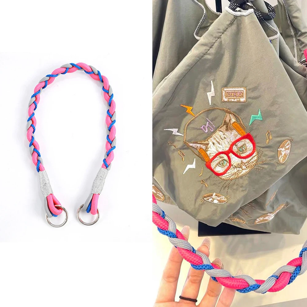 Color Woven Bag Strap Rope Bags Belt Designer Bag Chain Shoulder Strap Fashion Unadjustable Belt for Crossbody Accessories Chic
Color Woven Bag Strap Rope Bags Belt Designer Bag Chain Shoulder Strap Fashion Unadjustable Belt for Crossbody Accessories Chic