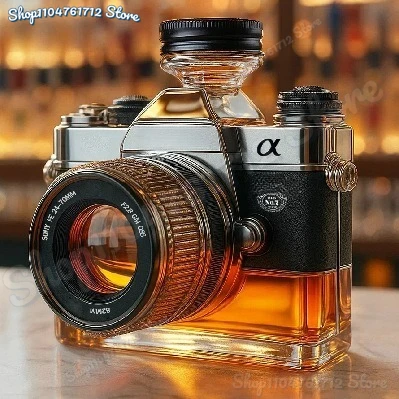 New Funny Camera Shaped Whiskey Bottle Glass Bottle Creative Home Bar Decoration Ornament for Whiskey Collectors & Party Gifts
New Funny Camera Shaped Whiskey Bottle Glass Bottle Creative Home Bar Decoration Ornament for Whiskey Collectors & Party Gifts