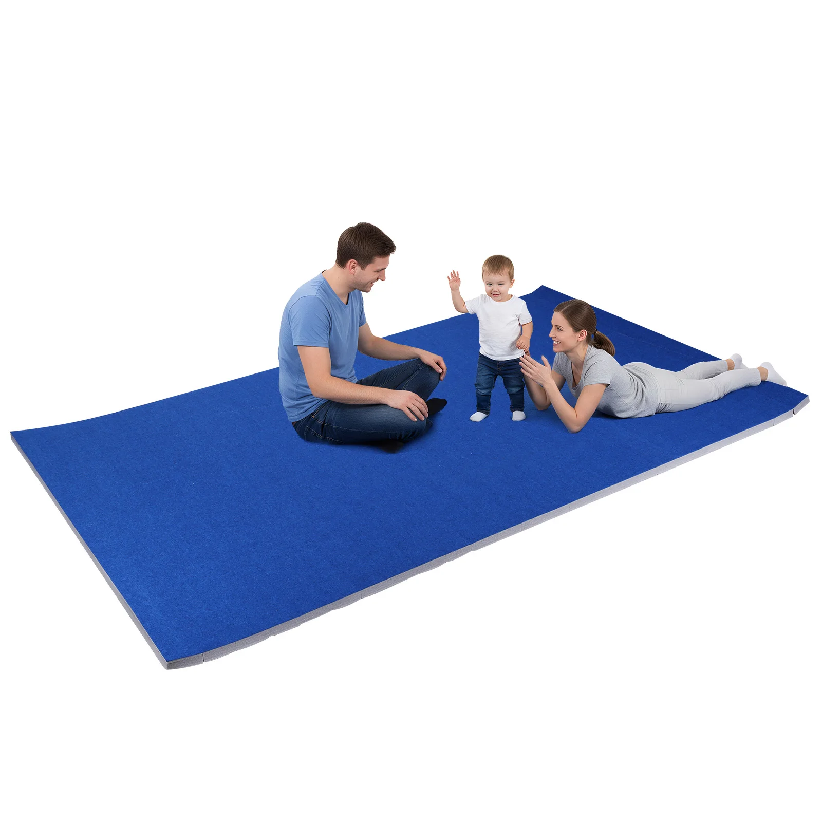 Folding Gymnastics Mat 118.11x70.87x1.57in Roll-Up Carpet Training Floor with Grippy Surface for Pilates Fitness Stretching Yoga
Folding Gymnastics Mat 118.11x70.87x1.57in Roll-Up Carpet Training Floor with Grippy Surface for Pilates Fitness Stretching Yoga