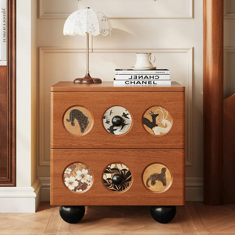 Customizable medieval style all solid wood bedside table new home bedroom light luxury art high sense black retro side cabinet
Customizable medieval style all solid wood bedside table new home bedroom light luxury art high sense black retro side cabinet