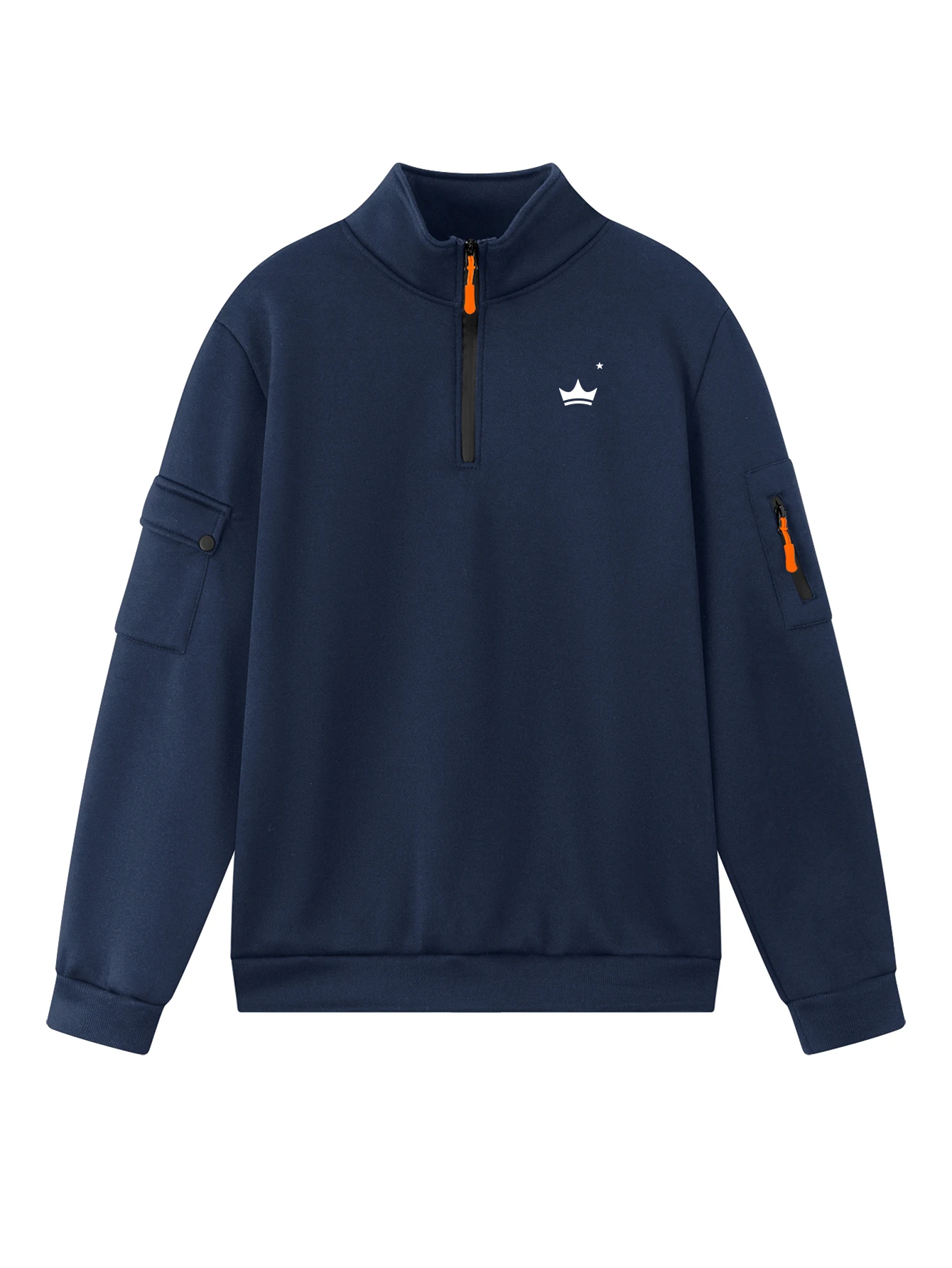 2025 Мужская толстовка с высоким воротником и длинными рукавами с принтом короны на молнии на половину осень-зима уличная мода универсальная спортивная одежда
2025 Мужская толстовка с высоким воротником и длинными рукавами с принтом короны на молнии на половину осень-зима уличная мода универсальная спортивная одежда