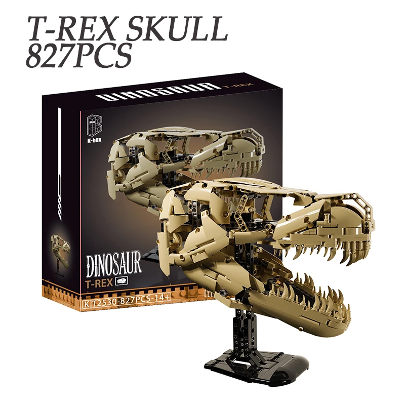 827PCS Tyrannosaurus Rex Skull Bricks Toys Assembly Dinosaur Bones Building Blocks Model Sets Creative Ornaments For Ideal Gifts
827PCS Tyrannosaurus Rex Skull Bricks Toys Assembly Dinosaur Bones Building Blocks Model Sets Creative Ornaments For Ideal Gifts