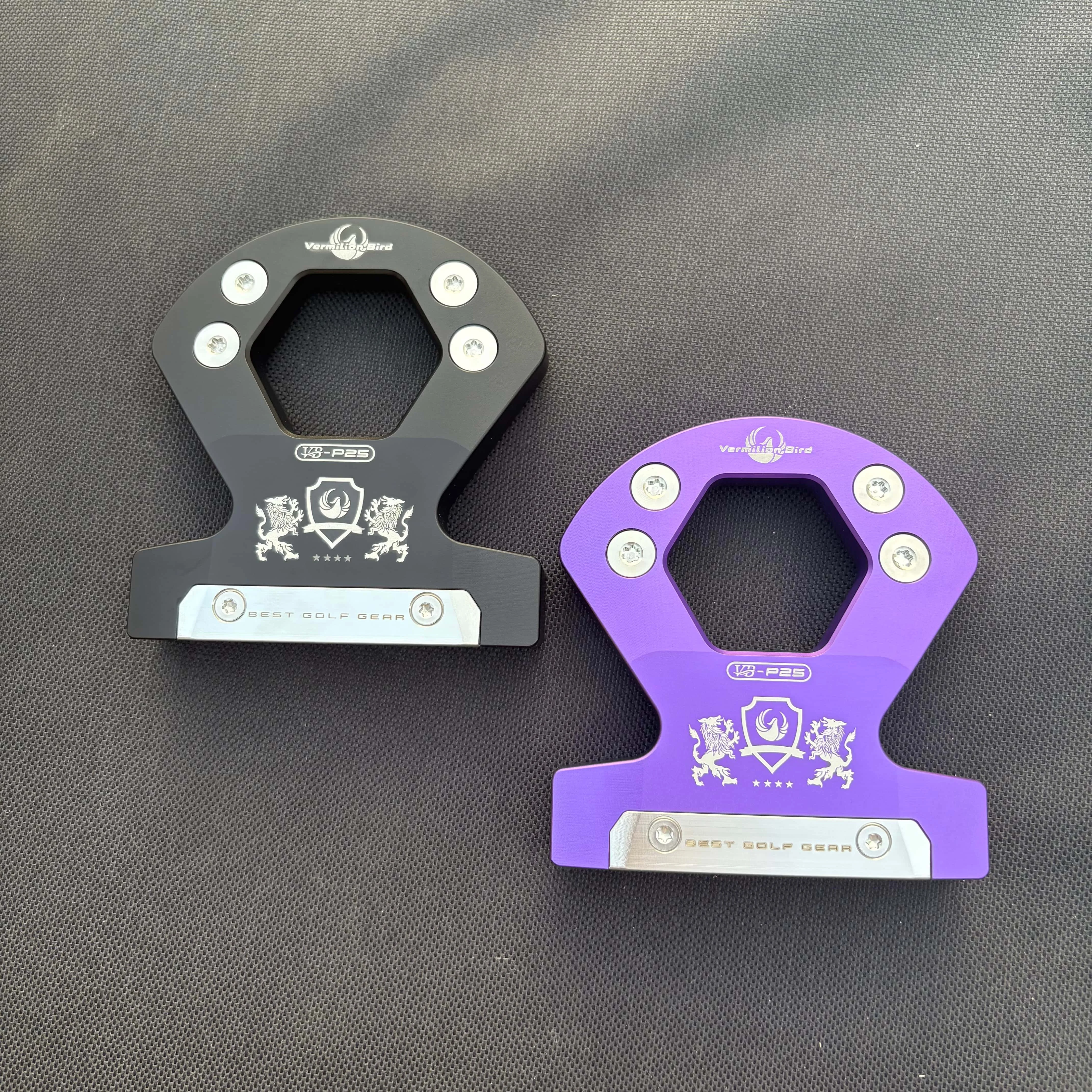 Vermilion Bird Golf Putter Head, Aluminum Alloy, CNC Milled Face, Hexagon Hollow Top for Unique Look & Lightweight Stability
Vermilion Bird Golf Putter Head, Aluminum Alloy, CNC Milled Face, Hexagon Hollow Top for Unique Look & Lightweight Stability