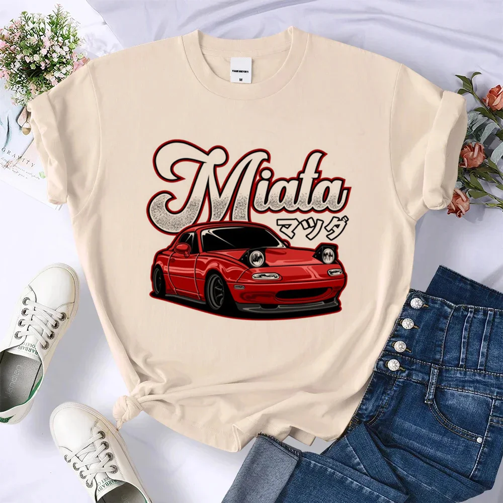 Топ Miata, Женская смешная футболка в стиле Харадзюку Y2K, Женская комиксная одежда
Топ Miata, Женская смешная футболка в стиле Харадзюку Y2K, Женская комиксная одежда
