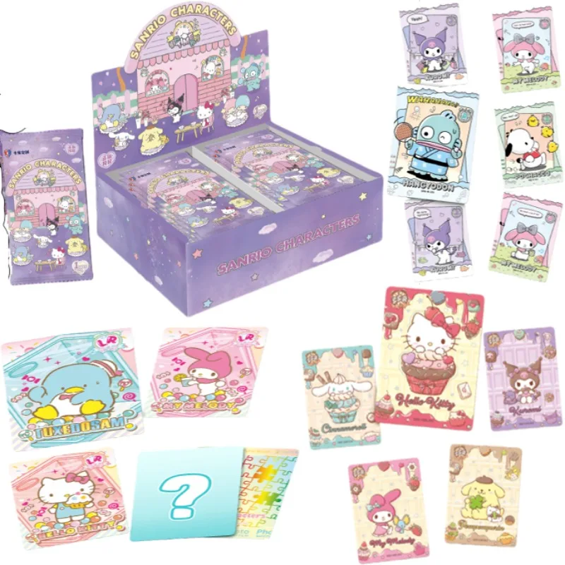 Kabao, оригинальные карты с персонажами Sanrio, серия 4, коллекционная карта Kuromi, редкая Hello Kitty, хит продаж, периферийные устройства в стиле аниме, подарочная игрушка
Kabao, оригинальные карты с персонажами Sanrio, серия 4, коллекционная карта Kuromi, редкая Hello Kitty, хит продаж, периферийные устройства в стиле аниме, подарочная игрушка