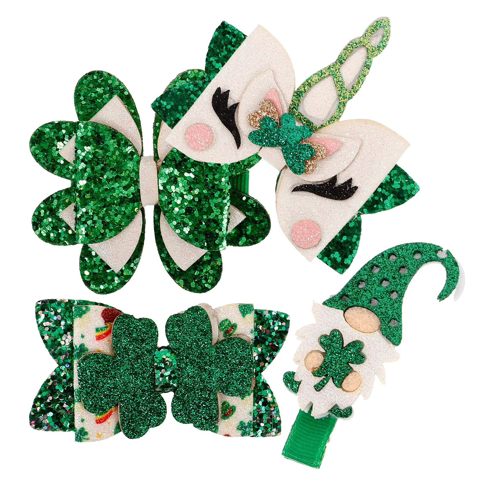 4pcs Small Hair Clips for Girls Women Patrick Accessories Cute Clover Clip Non Decorative Styling Aid Lightweight
4pcs Small Hair Clips for Girls Women Patrick Accessories Cute Clover Clip Non Decorative Styling Aid Lightweight