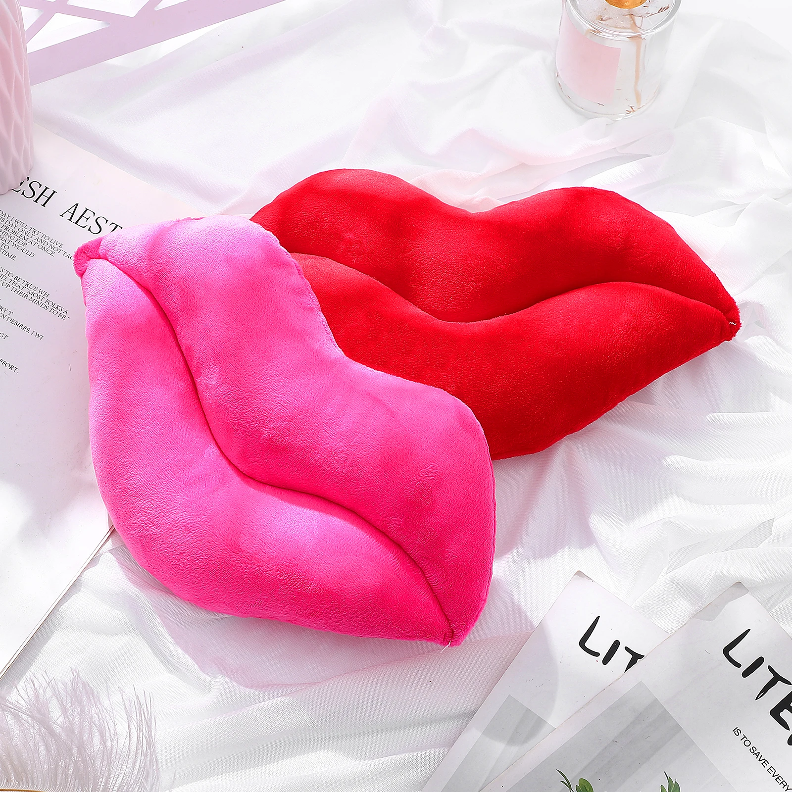 2 Pcs Lip Pillow Sleeping Throw Pillows for Lips Sofa Cushion Decorative Fashionable
2 Pcs Lip Pillow Sleeping Throw Pillows for Lips Sofa Cushion Decorative Fashionable