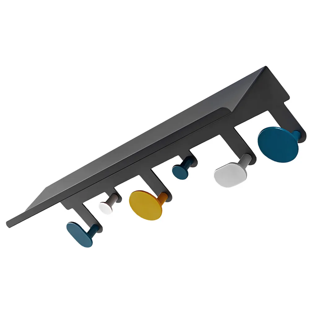 Modern Iron Wall Hook Rack Key Hanger Clothes Towel Holder Multi Functional Minimalist Design Space Saving Wall Mounted
Modern Iron Wall Hook Rack Key Hanger Clothes Towel Holder Multi Functional Minimalist Design Space Saving Wall Mounted