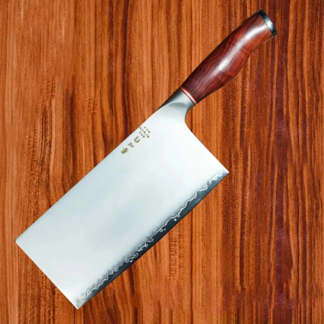 8 Inch Slicing Knife Sweden Alloy Steel Core Sanmai-gawari Blade Wood Handle Cutting Vegetables Cleaver Meat Kitchen Knife
8 Inch Slicing Knife Sweden Alloy Steel Core Sanmai-gawari Blade Wood Handle Cutting Vegetables Cleaver Meat Kitchen Knife