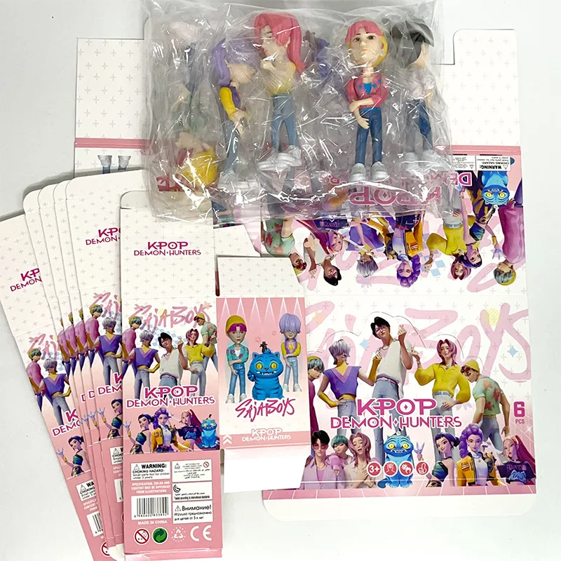 Аниме Kpop Demon Hunt Series, фигурка, игрушка, украшение для стола, статуи, модель, украшение на Хэллоуин/Рождество, детские игрушки, подарки
Аниме Kpop Demon Hunt Series, фигурка, игрушка, украшение для стола, статуи, модель, украшение на Хэллоуин/Рождество, детские игрушки, подарки