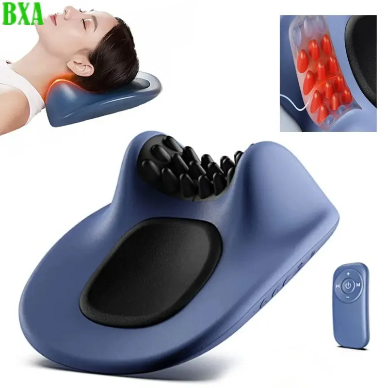 Electric Heating Neck Massager Pillow EMS Pulse Neck Traction Device Cervical Spine Acupoint Massage Relax Shoulder Pain Relief
Electric Heating Neck Massager Pillow EMS Pulse Neck Traction Device Cervical Spine Acupoint Massage Relax Shoulder Pain Relief