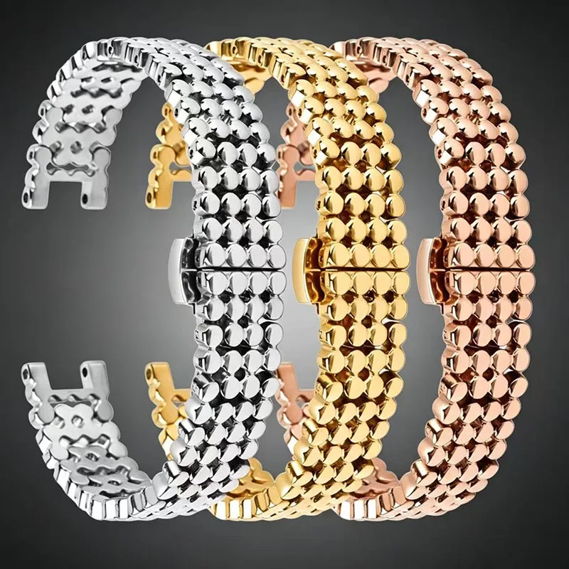 For Rossini Notch stainless steel Watch Strap ladies' watch chain Concave replacement 519898Y 7898 WatchBand14x5mm 14x7mm
For Rossini Notch stainless steel Watch Strap ladies' watch chain Concave replacement 519898Y 7898 WatchBand14x5mm 14x7mm