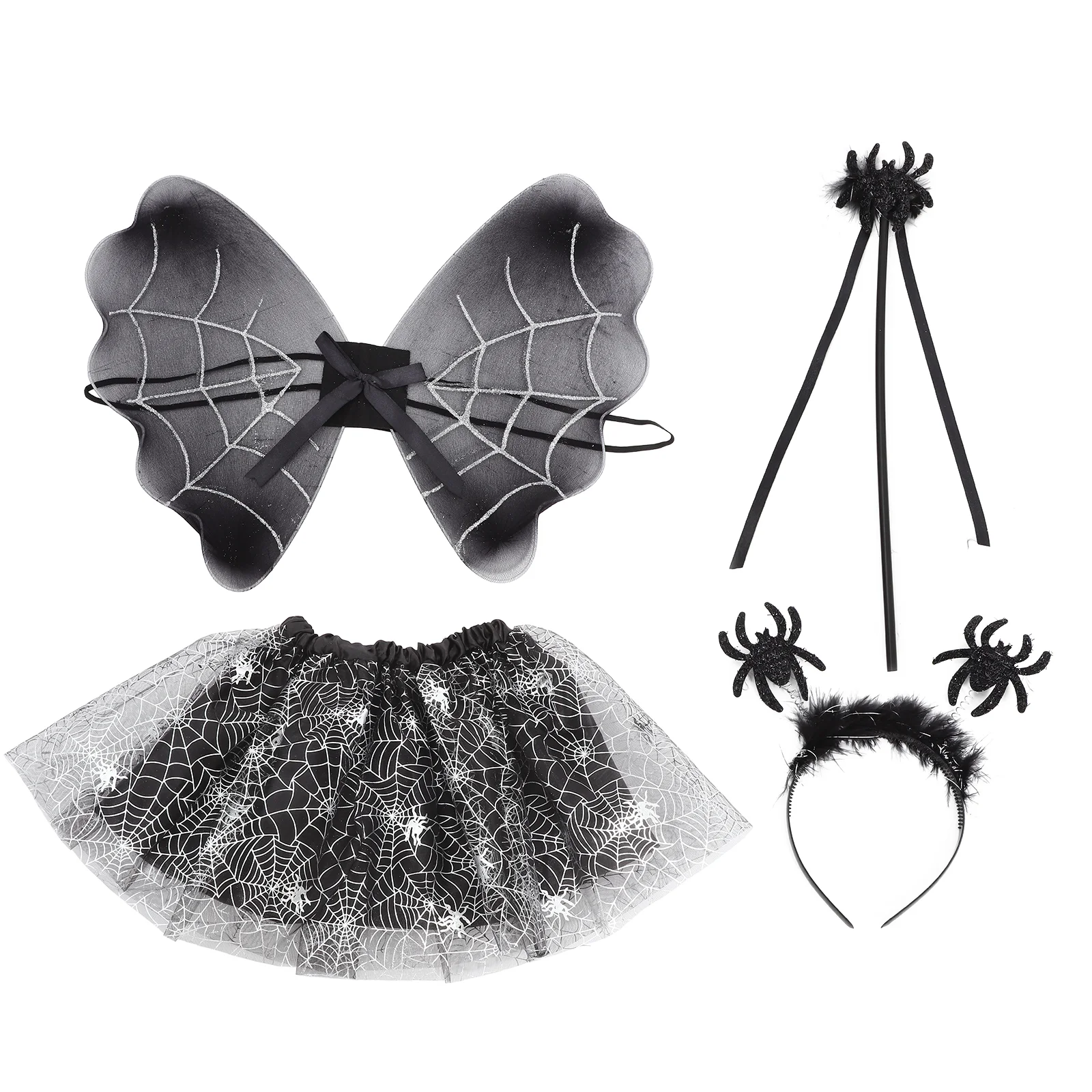 Spider Costume Girls Performance Skirt Children's Set Toddler Halloween Costumes
Spider Costume Girls Performance Skirt Children's Set Toddler Halloween Costumes
