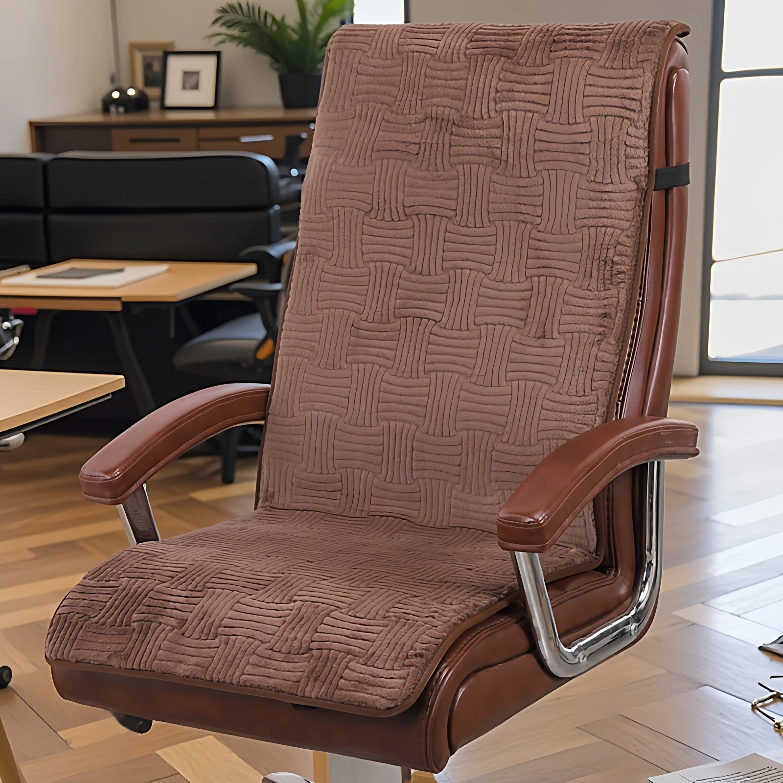 Warm Plu Chair Pad for Office Chair Inteated Barest Non-Slip Modern Simple Sle Breathable High Elastic Sponge Filling
Warm Plu Chair Pad for Office Chair Inteated Barest Non-Slip Modern Simple Sle Breathable High Elastic Sponge Filling