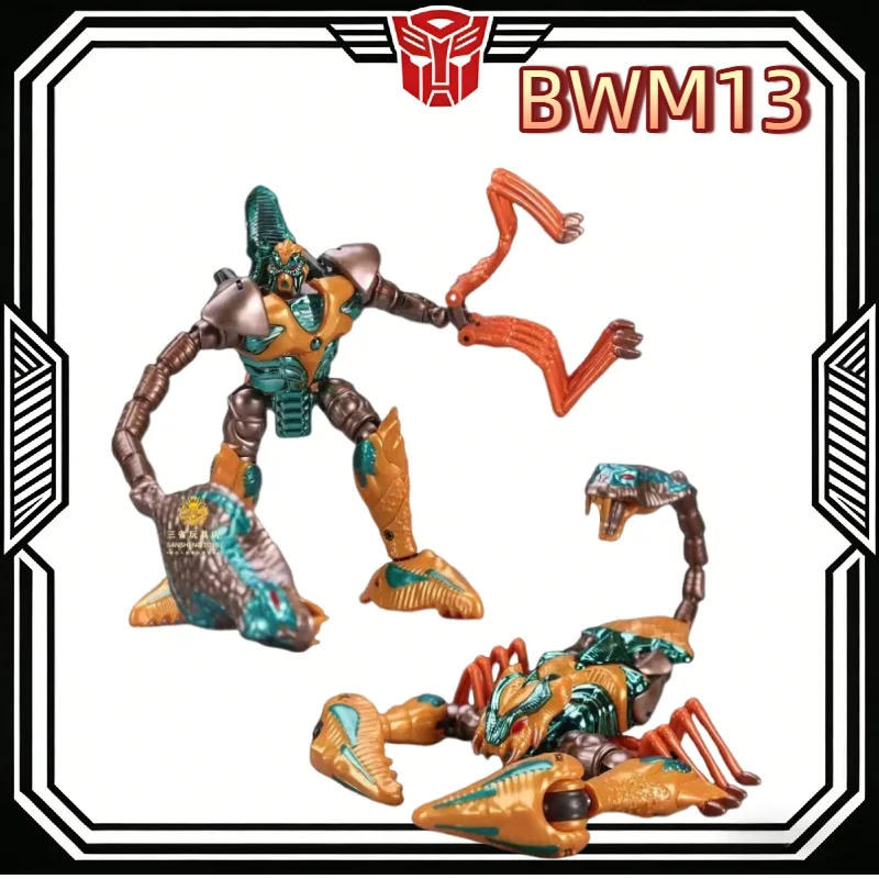 В наличии: TransArtToys BWM13 Quick Blade Warrior Snake Scorpion Beast Wars — Коллекционная фигурка робота-меха
В наличии: TransArtToys BWM13 Quick Blade Warrior Snake Scorpion Beast Wars — Коллекционная фигурка робота-меха