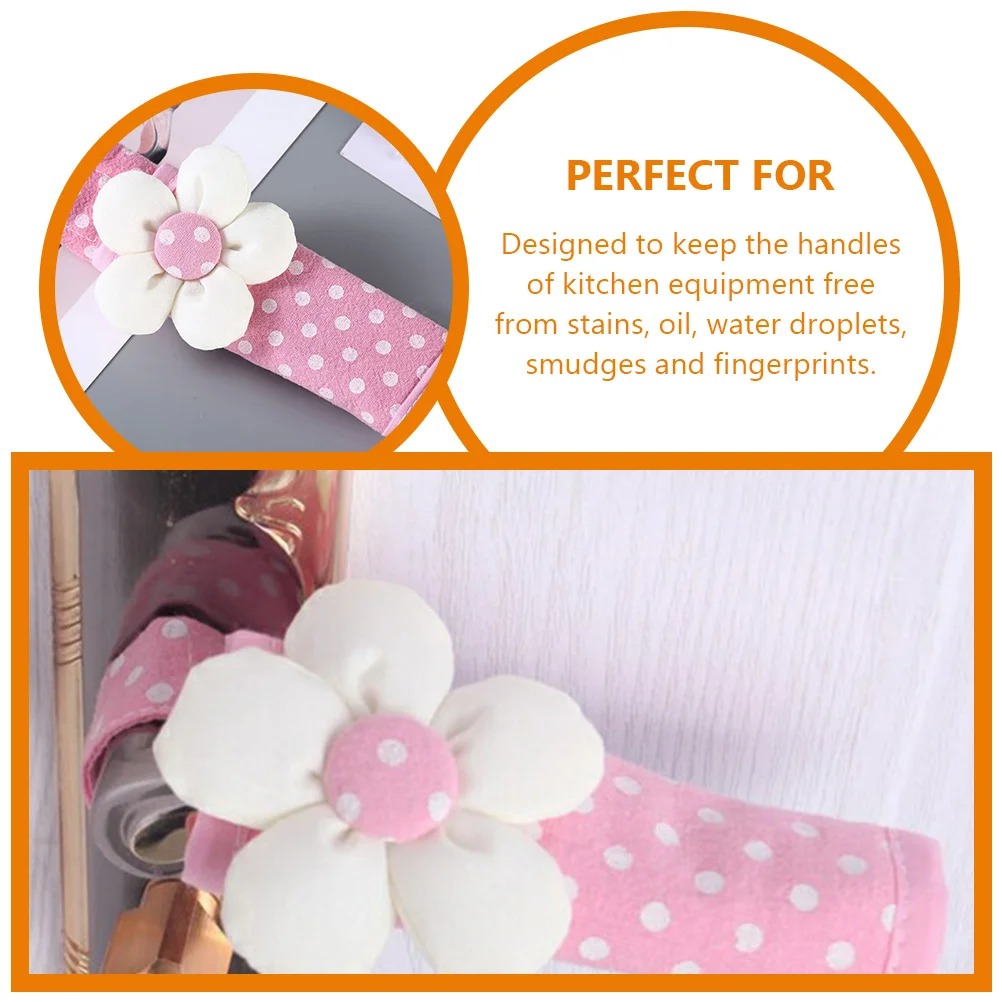 Fridge Door Handle Cover Elegant Design Washable Fabric Appliance Handle Covers for Kitchen Decor Refrigerator Oven Microwave
Fridge Door Handle Cover Elegant Design Washable Fabric Appliance Handle Covers for Kitchen Decor Refrigerator Oven Microwave