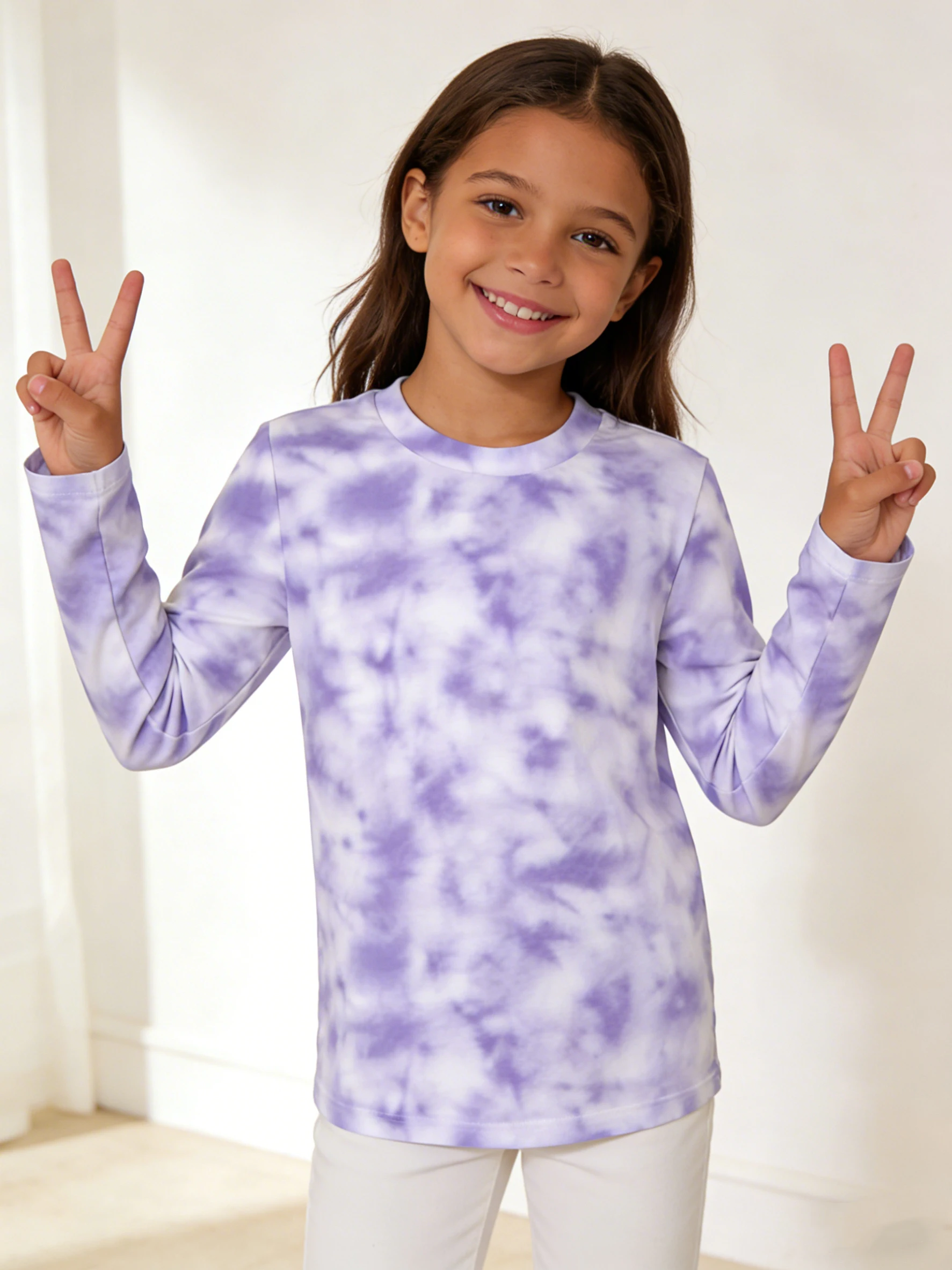 2026 new girls tie-dye, long sleeves, popular, casual top
2026 new girls tie-dye, long sleeves, popular, casual top