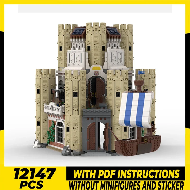 Средневековая модель замка Moc, строительные кирпичи, королевский замок, технология, модульные блоки, подарки, рождественские игрушки, наборы «сделай сам», сборка
Средневековая модель замка Moc, строительные кирпичи, королевский замок, технология, модульные блоки, подарки, рождественские игрушки, наборы «сделай сам», сборка