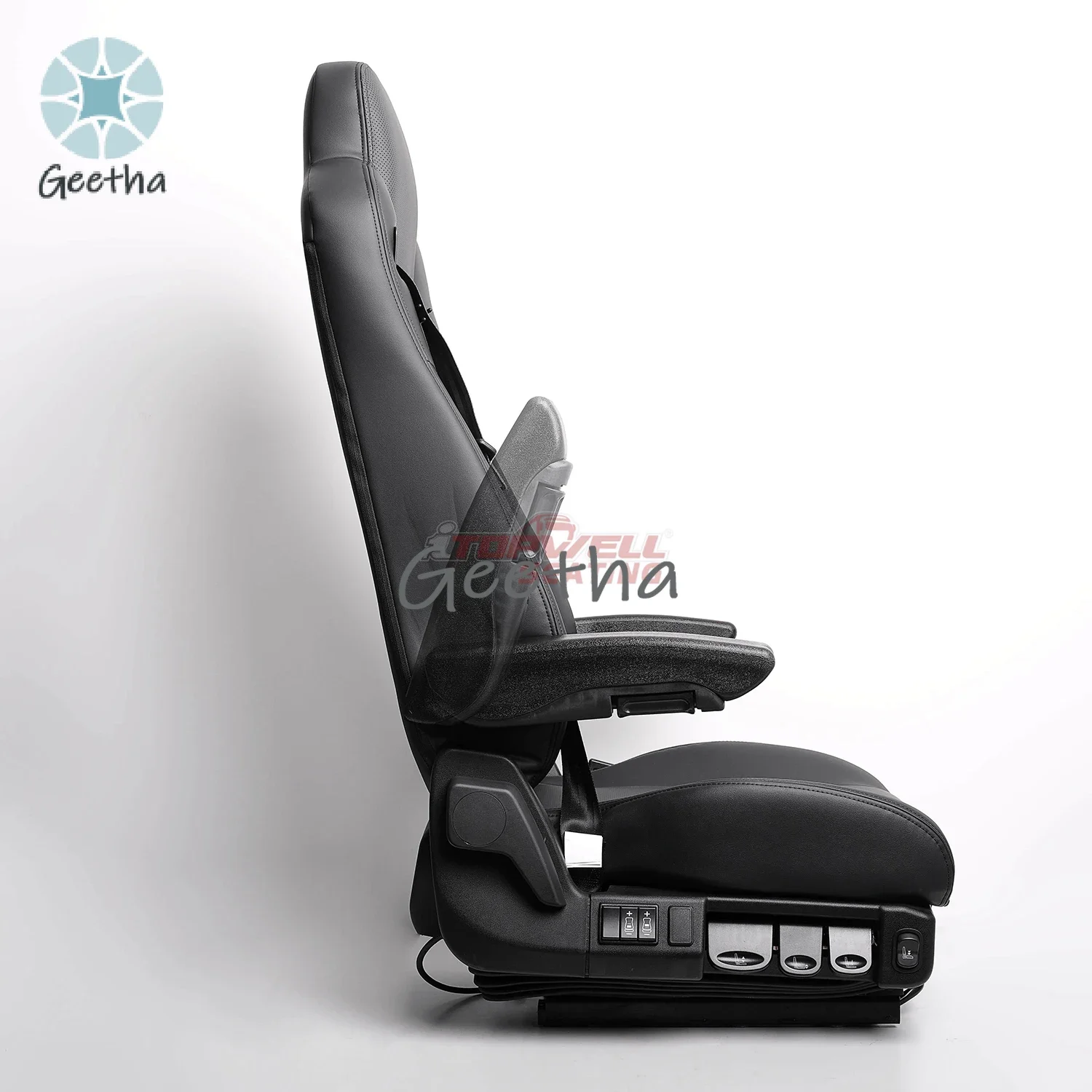 Luxury High-Back Driver Seats High Quality Pneumatic Suspension Adjustment Function Modified Car Seat for Bus Truck Sprinter Van
Luxury High-Back Driver Seats High Quality Pneumatic Suspension Adjustment Function Modified Car Seat for Bus Truck Sprinter Van