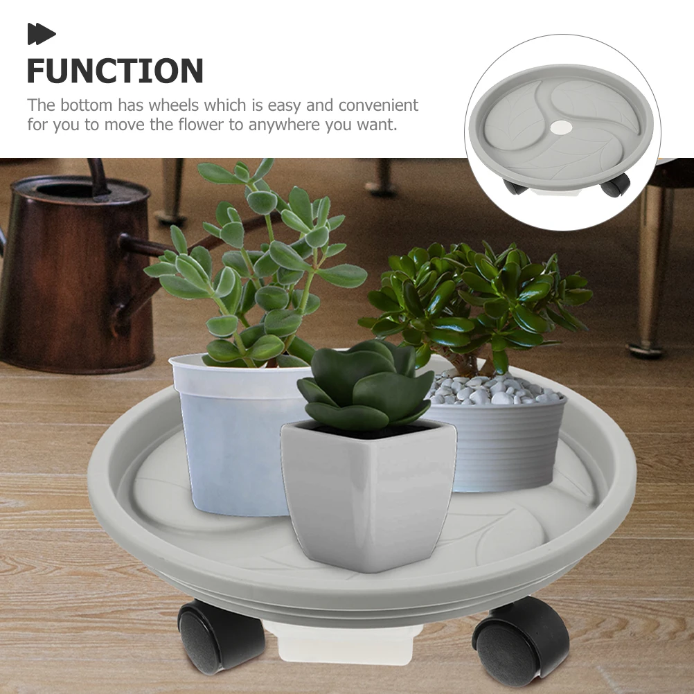 Plants Flower Pot Tray Movable Planter Roller Base Dolly with Wheels Potted Trays
Plants Flower Pot Tray Movable Planter Roller Base Dolly with Wheels Potted Trays