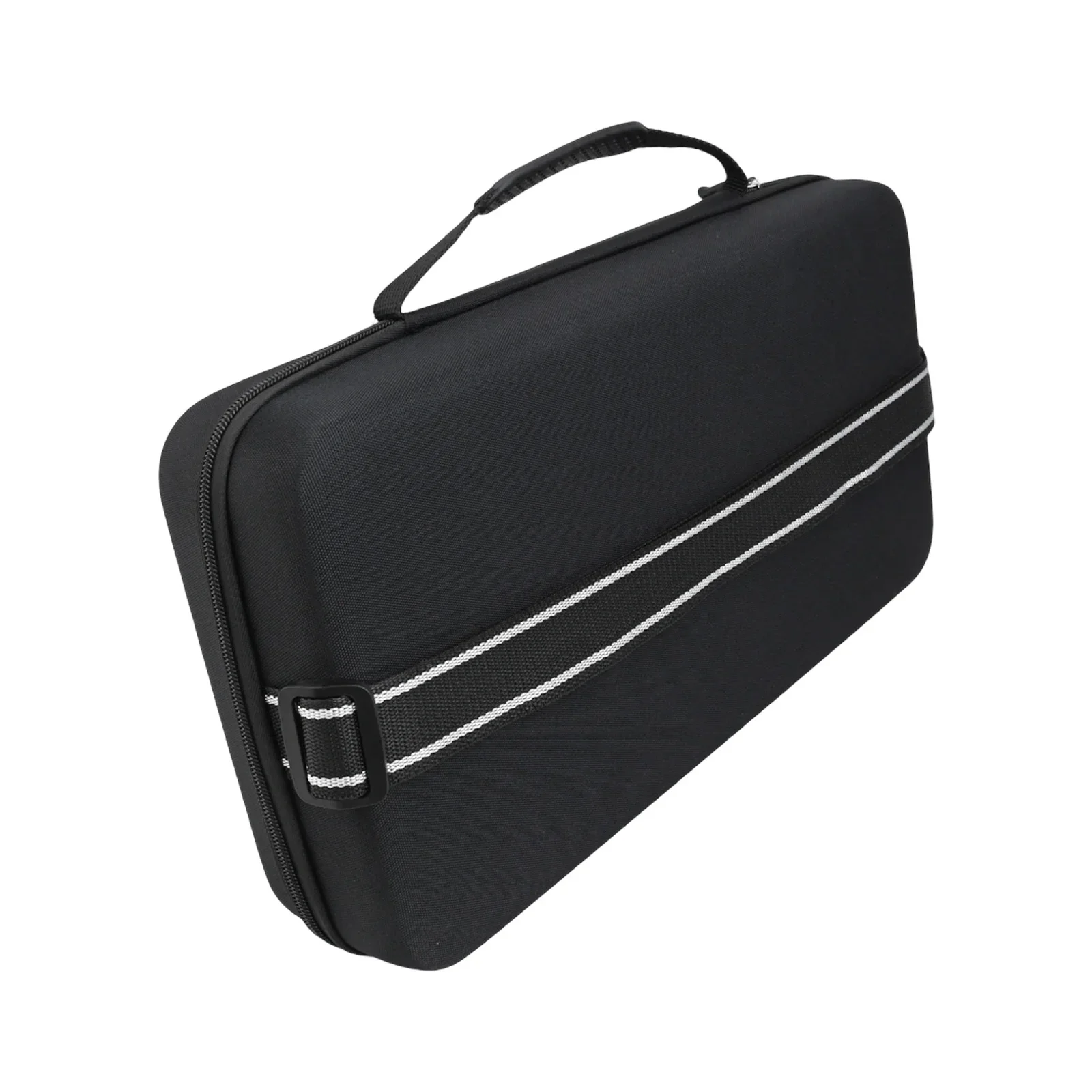 Hard Shell Pickleball Bag Fishing Paddle Storage Bag Gray Racquet Case Shock-Resistant Shell Storage For 2 Rackets
