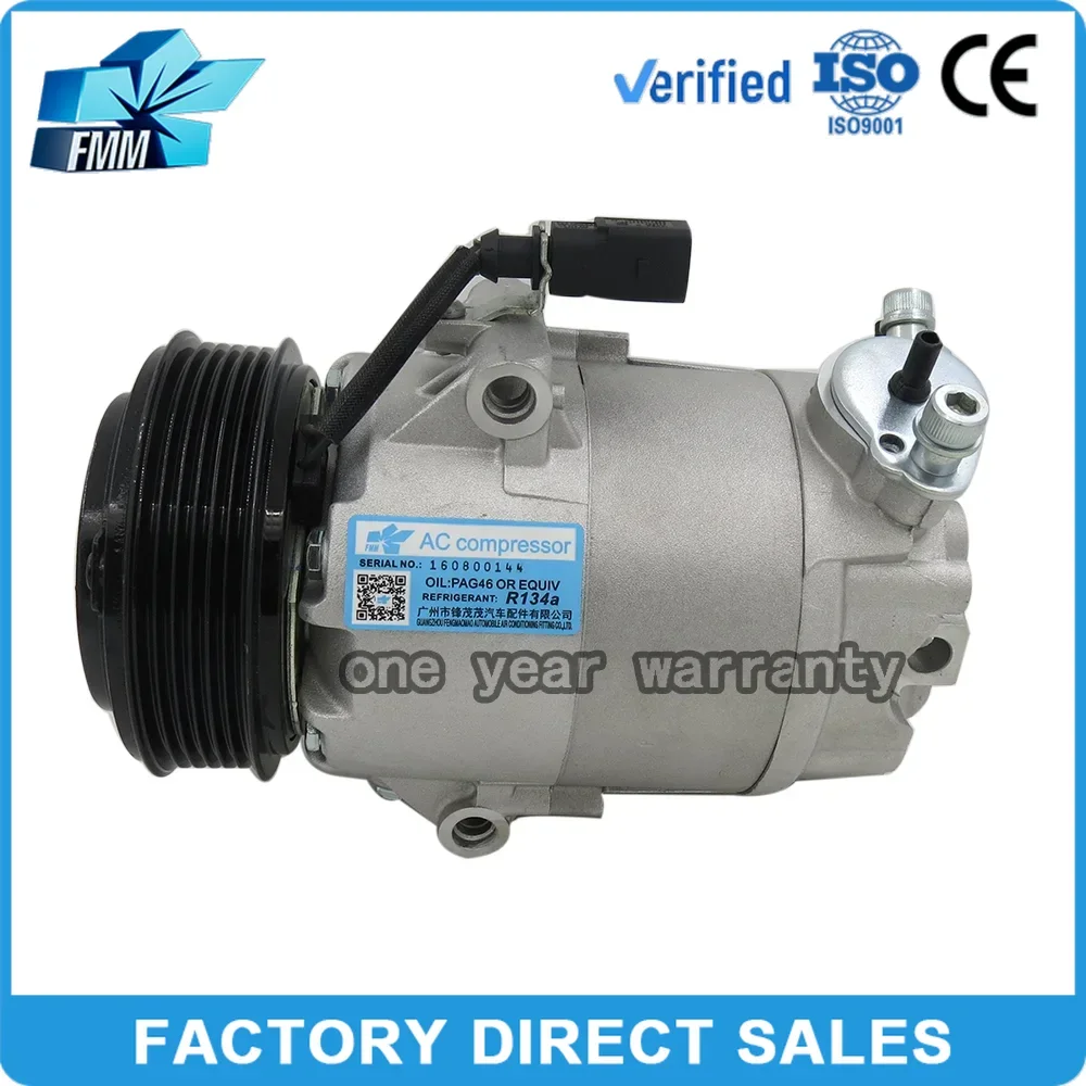 FMM CVC Air Conditioning AC Compressor for Volkswagen VW Fox Polo Crossfox SpaceFox 2007-2016 5Z0820803 6Q0820803K 6Q0820803Q
FMM CVC Air Conditioning AC Compressor for Volkswagen VW Fox Polo Crossfox SpaceFox 2007-2016 5Z0820803 6Q0820803K 6Q0820803Q