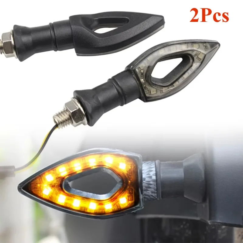 2pcs Motorcycle LED Turn Signal Light Amber Blade Lamp Indicator Blinker Waterproof Universal Flashing Moto Bike Super Bright
2pcs Motorcycle LED Turn Signal Light Amber Blade Lamp Indicator Blinker Waterproof Universal Flashing Moto Bike Super Bright