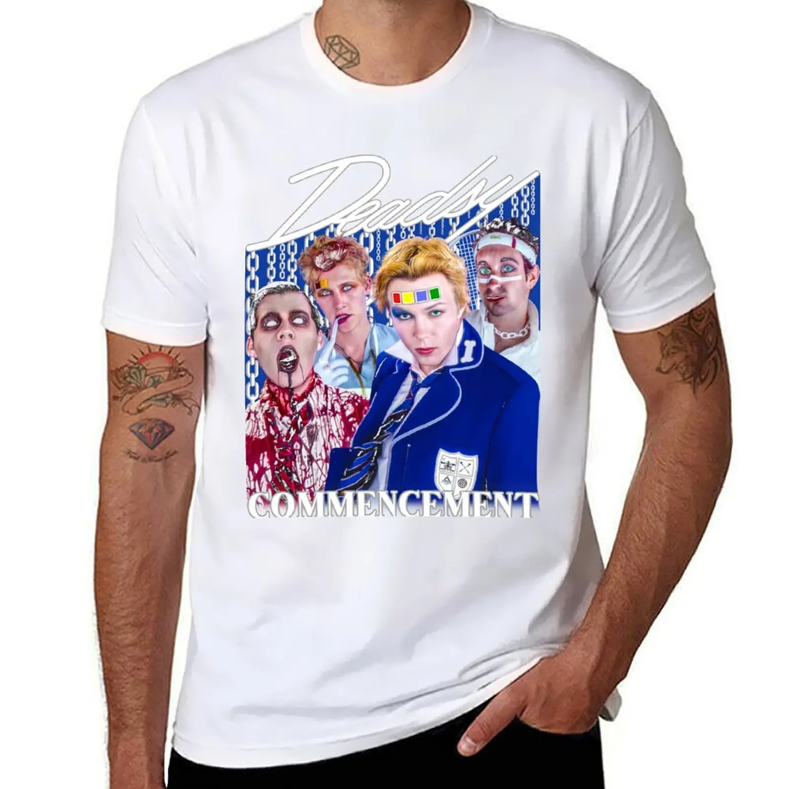 Deadsy Commencement T-Shirt man t shirts for men cotton t shirts man 100% T-Shirt
Deadsy Commencement T-Shirt man t shirts for men cotton t shirts man 100% T-Shirt